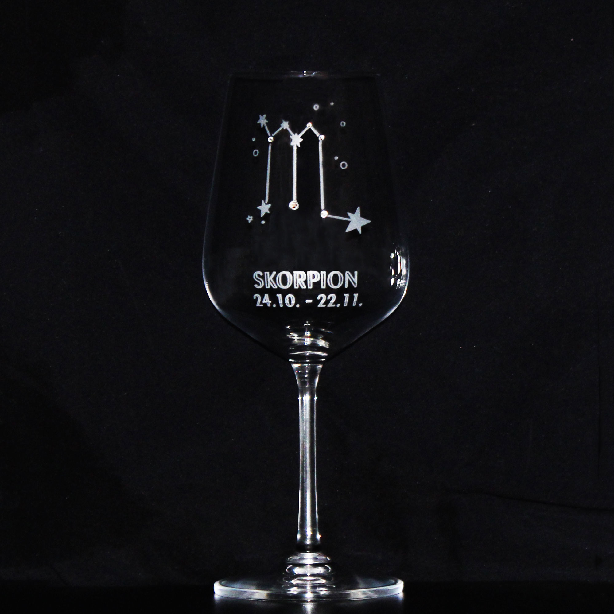 Weinglas 450 ml Sternzeichen - Widder