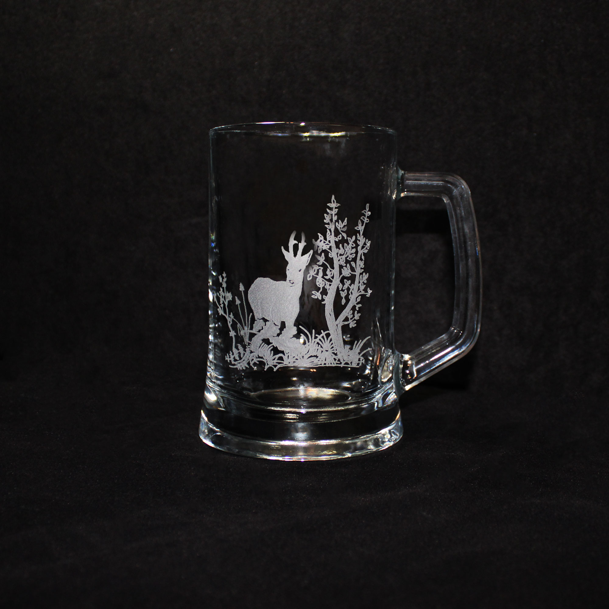Bierglas mit Gravur Reh Pub