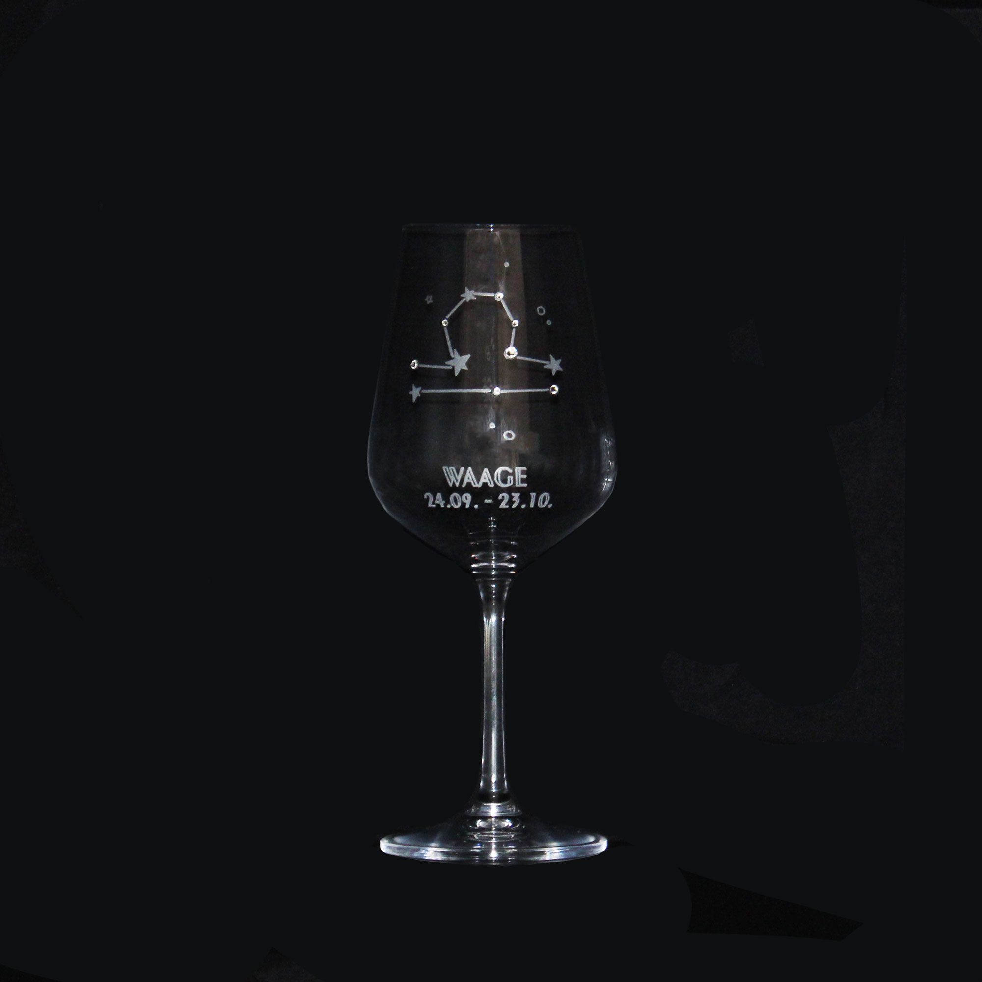 Weinglas 450 ml Sternzeichen - Waage